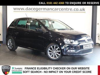 2015 VOLKSWAGEN POLO 1.2 TSI BlueMotion Tech SE Design Hatchback 5dr Petrol Manual Euro 6 (s/s) (90 ps) &pound;7970.00