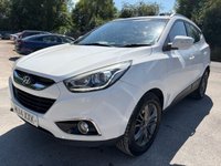 USED 2014 14 HYUNDAI IX35 1.7 CRDi SE SUV 5dr Diesel Manual Euro 5 **12 SERVICE STAMPS, LAST OWNER 4 1/2 YEARS, GREY 17