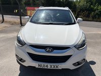 USED 2014 14 HYUNDAI IX35 1.7 CRDi SE SUV 5dr Diesel Manual Euro 5 **12 SERVICE STAMPS, LAST OWNER 4 1/2 YEARS, GREY 17