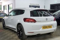 USED 2014 14 VOLKSWAGEN SCIROCCO 2.0 TDI BlueMotion Tech Hatchback 3dr Diesel DSG Euro 5 (s/s) (Nav) (140 ps) 10 STAMP SERVICE HISTORY! 1 YR MOT!