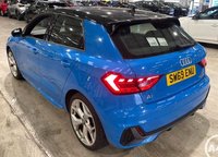 USED 2019 69 AUDI A1 1.5 TFSI 35 S line Sportback 5dr Petrol S Tronic Euro 6 (s/s) (150 ps) STUNNING CAR BOTH INSIDE AND OUT, VERY HIGH SPEC WITH THOUSANDS OF POUNDS WORTH OF EXTRAS INC 18" AUDI ALLOY WHEELS, BLACK CONTRAST ROOF! AIR CON, CRUISE, BLUETOOTH. GENUINE LOW MILEAGE FROM NEW AND EXCELLENT SERVICE HISTORY.