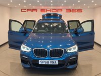USED 2018 68 BMW X3 3.0 30d M Sport SUV 5dr Diesel Auto xDrive Euro 6 (s/s) (265 ps) 