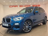 USED 2018 68 BMW X3 3.0 30d M Sport SUV 5dr Diesel Auto xDrive Euro 6 (s/s) (265 ps) 