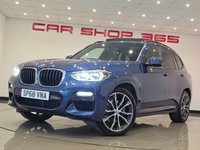 USED 2018 68 BMW X3 3.0 30d M Sport SUV 5dr Diesel Auto xDrive Euro 6 (s/s) (265 ps) 