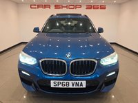 USED 2018 68 BMW X3 3.0 30d M Sport SUV 5dr Diesel Auto xDrive Euro 6 (s/s) (265 ps) 