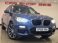 USED 2018 68 BMW X3 3.0 30d M Sport SUV 5dr Diesel Auto xDrive Euro 6 (s/s) (265 ps) 