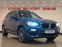 USED 2018 68 BMW X3 3.0 30d M Sport SUV 5dr Diesel Auto xDrive Euro 6 (s/s) (265 ps) 