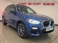 USED 2018 68 BMW X3 3.0 30d M Sport SUV 5dr Diesel Auto xDrive Euro 6 (s/s) (265 ps) 