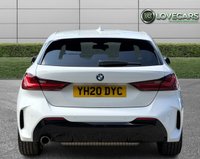 USED 2020 20 BMW 1 SERIES 1.5 118i M Sport Hatchback 5dr Petrol Manual Euro 6 (s/s) (140 ps) REALLY STUNNING EXAMPLE, WHITE WITH FULL BLACK LEATHER, HEATED SEATS, CRUISE, CLIMATE, NAV, BLUETOOTH, FRONT AND REAR PARKING SENSORS. EXCELLENT HISTORY, LONG MOT, 2 X KEYS, HPI CLEAR