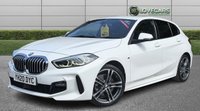 USED 2020 20 BMW 1 SERIES 1.5 118i M Sport Hatchback 5dr Petrol Manual Euro 6 (s/s) (140 ps) REALLY STUNNING EXAMPLE, WHITE WITH FULL BLACK LEATHER, HEATED SEATS, CRUISE, CLIMATE, NAV, BLUETOOTH, FRONT AND REAR PARKING SENSORS. EXCELLENT HISTORY, LONG MOT, 2 X KEYS, HPI CLEAR