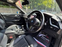 USED 2020 20 BMW 1 SERIES 1.5 118i M Sport Hatchback 5dr Petrol Manual Euro 6 (s/s) (140 ps) REALLY STUNNING EXAMPLE, WHITE WITH FULL BLACK LEATHER, HEATED SEATS, CRUISE, CLIMATE, NAV, BLUETOOTH, FRONT AND REAR PARKING SENSORS. EXCELLENT HISTORY, LONG MOT, 2 X KEYS, HPI CLEAR