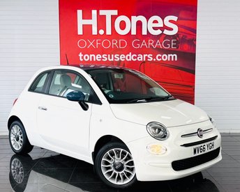 2016 FIAT 500 1.2 ECO Pop Star Hatchback 3dr Petrol Manual Euro 6 (s/s) (69 bhp) &pound;6395.00
