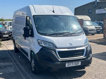 2021 PEUGEOT BOXER 2.2 BlueHDi 335 Professional Panel Van 5dr Diesel Manual L3 H2 Euro 6 (s/s) (140 ps) &pound;8499.00