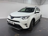 USED 2017 17 TOYOTA RAV4 2.5 VVT-h Excel SUV 5dr Petrol Hybrid CVT 4WD Euro 6 (s/s) (Safety Sense, Nav) (197 ps) FSH, heated seats, NAV, DAB, alloys