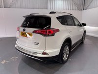 USED 2017 17 TOYOTA RAV4 2.5 VVT-h Excel SUV 5dr Petrol Hybrid CVT 4WD Euro 6 (s/s) (Safety Sense, Nav) (197 ps) FSH, heated seats, NAV, DAB, alloys