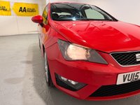 USED 2015 15 SEAT IBIZA 1.2 TSI FR Sport Coupe 3dr Petrol Manual Euro 5 (105 ps) &pound;35 Tax-Air Con-Low Insurance