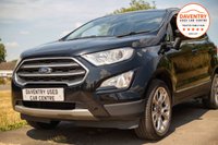 USED 2018 18 FORD ECOSPORT 1.0T EcoBoost Titanium SUV 5dr Petrol Manual Euro 6 (s/s) (125 ps) Touchscreen Colour Display, Sat Nav