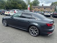 USED 2019 69 AUDI A4 2.0 TFSI 35 S-LINE SALOON 150 BHP + SAT NAV + PARKING SENSORS 