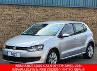 USED 2010 60 VOLKSWAGEN POLO 1.4 SE Hatchback 5 Door Petrol DSG Reflex Silver Euro 5 (85 ps) INSURANCE LOSS CAT N IN 16th April 2025- Repairable insurer decided not to repair
