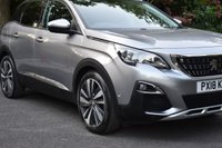 USED 2018 18 PEUGEOT 3008 1.6 BlueHDi Allure SUV 5dr Diesel Manual Euro 6 (s/s) (120 ps) COLOUR REVERSE CAMERA,