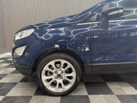 USED 2022 22 FORD ECOSPORT 1.0T EcoBoost GPF Titanium SUV 5dr Petrol Manual Euro 6 (s/s) (125 ps) Complementary 6 Months RAC Warranty and 12 Months RAC Breakdown Cover Also Receive a Full MOT With All Advisory Work Completed, Fresh Engine Service and RAC Multipoint Check Before Collection/Delivery