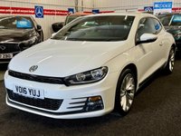 2016 VOLKSWAGEN SCIROCCO 1.4 TSI BlueMotion Tech GT Hatchback 3dr Petrol Manual Euro 6 (s/s) (125 ps) &pound;8490.00