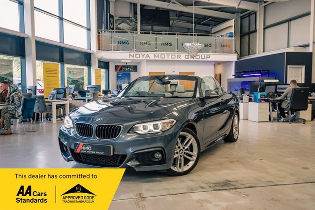View our BMW 2 Series 2.0 220d M Sport Convertible 2dr Diesel Auto Euro 6 (s/s) (190 ps)