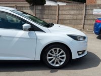 USED 2016 16 FORD FOCUS 1.0T EcoBoost Titanium Hatchback 5dr Petrol Auto Euro 6 (s/s) (125 ps) FULL SERV.+ NAV+ AUTO + SENSORS