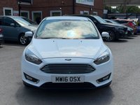 USED 2016 16 FORD FOCUS 1.0T EcoBoost Titanium Hatchback 5dr Petrol Auto Euro 6 (s/s) (125 ps) FULL SERV.+ NAV+ AUTO + SENSORS