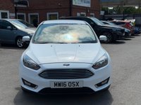 USED 2016 16 FORD FOCUS 1.0T EcoBoost Titanium Hatchback 5dr Petrol Auto Euro 6 (s/s) (125 ps) FULL SERV.+ NAV+ AUTO + SENSORS