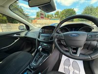 USED 2016 16 FORD FOCUS 1.0T EcoBoost Titanium Hatchback 5dr Petrol Auto Euro 6 (s/s) (125 ps) FULL SERV.+ NAV+ AUTO + SENSORS