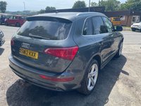 USED 2012 12 AUDI Q5 2.0 TDI S line Plus SUV 5dr Diesel Manual quattro Euro 5 (s/s) (170 ps) 4 FORMER KEEPER+NEW MOT