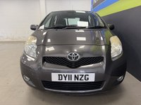 USED 2011 11 TOYOTA YARIS 1.33 Dual VVT-i T Spirit Hatchback 5dr Petrol Manual Euro 5 (s/s) (101 ps) 