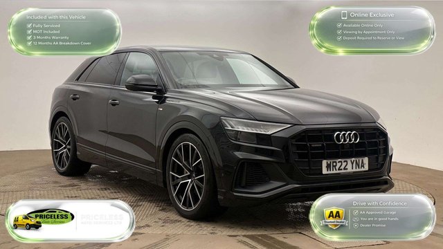 View our Audi Q8 range