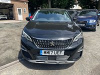 USED 2017 17 PEUGEOT 3008 1.6 BlueHDi Allure SUV 5dr Diesel EAT Euro 6 (s/s) (120 ps) 2 OWNER+GOOD SERVICE HISTORY