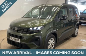 2025 PEUGEOT RIFTER Wheelchair Accessible Disabled Access Vehicle WAV &pound;16945.00
