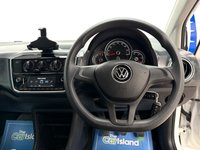 USED 2021 21 VOLKSWAGEN UP! 1.0 up! Hatchback 5dr Petrol Manual Euro 6 (s/s) (65 ps) Pure White VW Up! Full VW Service History, Bluetooth, App-Connect, Air Conditioning, Rear Parking Sensors, Only 25000 Miles & 2 Keys