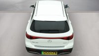 USED 2023 23 MERCEDES-BENZ EQB White EQB 300 AMG Line, 29,650 miles, Electric 4MATIC, 7 seats, Sat nav, Rear camera, Heated front seats, Part leather, ULEZ compliant. This 2023 Mercedes-Benz EQB 300 AMG Line is a well-maintained vehicle that has had only one owner from new. As an all-electric SUV with four-wheel drive, this AMG Line model offers a practical solution for families, featuring seven seats and a spacious boot. The vehicle is equipped with a 73 kWh battery that provides a range of 253 miles when new, and it comes with an MOT valid until June 2027. Comfort and safety are prioritised through features such as heated front seats, THERMOTRONIC automatic