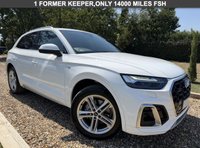 USED 2022 72 AUDI Q5 2.0 TFSI 45 S line SUV 5dr Petrol S Tronic quattro Euro 6 (s/s) (265 ps) 1 FORMER KEEPER,NAVIGATION,MATRIX