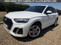 USED 2022 72 AUDI Q5 2.0 TFSI 45 S line SUV 5dr Petrol S Tronic quattro Euro 6 (s/s) (265 ps) 1 FORMER KEEPER,NAVIGATION,MATRIX