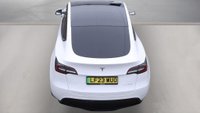 USED 2023 23 TESLA MODEL Y White Dual Motor Long Range SUV, 66,808 miles, Electric 4WD, Leather, Heated seats, Glass roof, Sat nav, Rear camera, Climate control. This 2023 Tesla Model Y Long Range has been kept in excellent condition by its only owner and comes with an MOT valid until March 2027. As an all-electric vehicle with a four-wheel drive system, this model is designed for efficiency and capability. Inside, the cabin is equipped with dual zone climate control and a heated steering wheel for comfort, while passengers in the back benefit from heated seats. The interior experience is enhanced by an expansive glass roof that offers ultraviolet and in