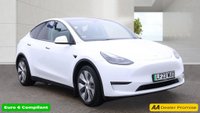 USED 2023 23 TESLA MODEL Y White Dual Motor Long Range SUV, 66,808 miles, Electric 4WD, Leather, Heated seats, Glass roof, Sat nav, Rear camera, Climate control. This 2023 Tesla Model Y Long Range has been kept in excellent condition by its only owner and comes with an MOT valid until March 2027. As an all-electric vehicle with a four-wheel drive system, this model is designed for efficiency and capability. Inside, the cabin is equipped with dual zone climate control and a heated steering wheel for comfort, while passengers in the back benefit from heated seats. The interior experience is enhanced by an expansive glass roof that offers ultraviolet and in