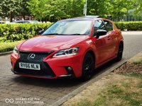 USED 2016 66 LEXUS CT 1.8 200h Sport Hatchback 5dr Petrol Hybrid CVT Euro 6 (s/s) (136 ps) 