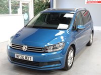 USED 2020 20 VOLKSWAGEN TOURAN 1.5 TSI EVO SE Family MPV 5dr Petrol DSG Euro 6 (s/s) (150 ps) HTD LEATHER-SAT NAV-PAN ROOF