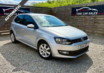 2014 VOLKSWAGEN POLO 1.4 Match Edition Hatchback 5dr Petrol DSG Euro 5 (85 ps) &pound;6995.00