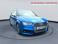 USED 2017 17 AUDI S3 2.0 TFSI Sportback 5dr Petrol Manual quattro Euro 6 (s/s) (310 ps) TECH PK+DIGI DASH+B/O AUDIO