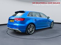 USED 2017 17 AUDI S3 2.0 TFSI Sportback 5dr Petrol Manual quattro Euro 6 (s/s) (310 ps) TECH PK+DIGI DASH+B/O AUDIO