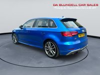 USED 2017 17 AUDI S3 2.0 TFSI Sportback 5dr Petrol Manual quattro Euro 6 (s/s) (310 ps) TECH PK+DIGI DASH+B/O AUDIO