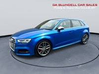 USED 2017 17 AUDI S3 2.0 TFSI Sportback 5dr Petrol Manual quattro Euro 6 (s/s) (310 ps) TECH PK+DIGI DASH+B/O AUDIO