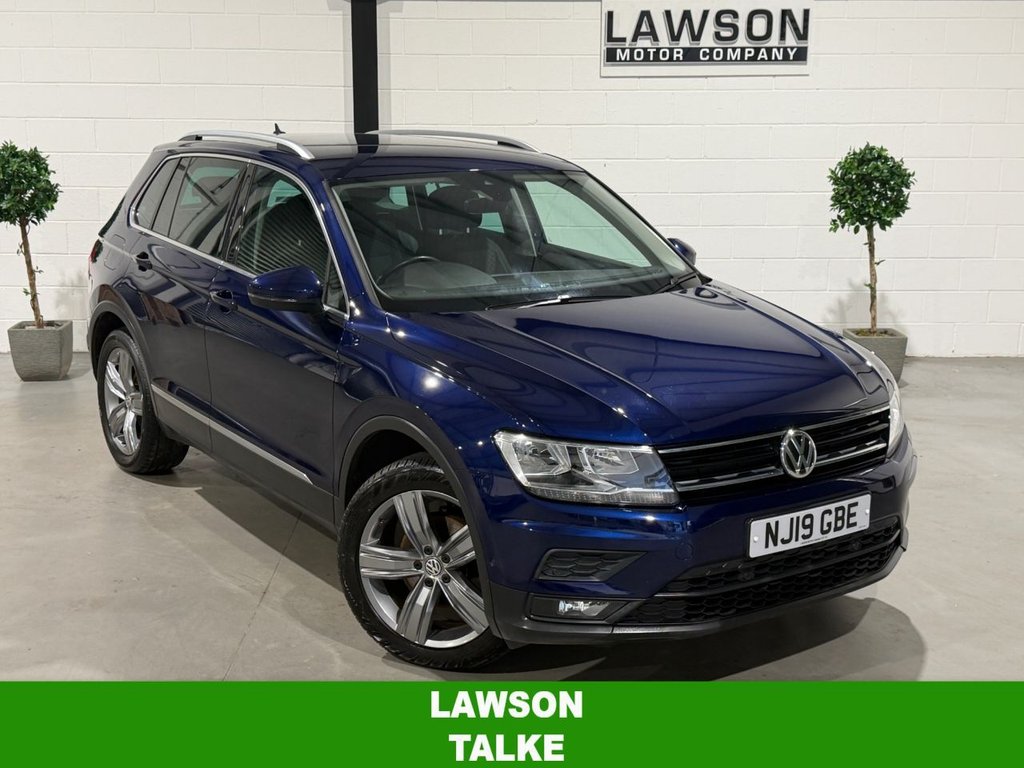 USED 2019 19 VOLKSWAGEN TIGUAN 2.0 TDI Match SUV 5dr Diesel Manual 4Motion Euro 6 (s/s) (150 ps) 